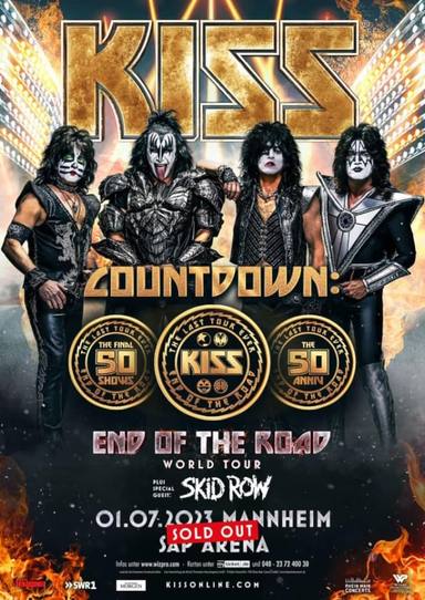 Fechas de la gira de Kiss