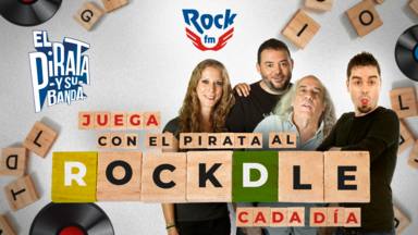 Juega a Rockdle, el Wordle del rock, con El Pirata y su Banda