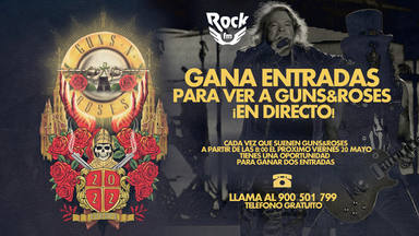 RockFM te lleva a ver Guns N' Roses a Sevilla: atento a El Pirata y su Banda el viernes