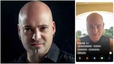 Se encuentran el perfil de David Draiman (Disturbed) en Tinder: “Es difícil encontrar al mujer adecuada”