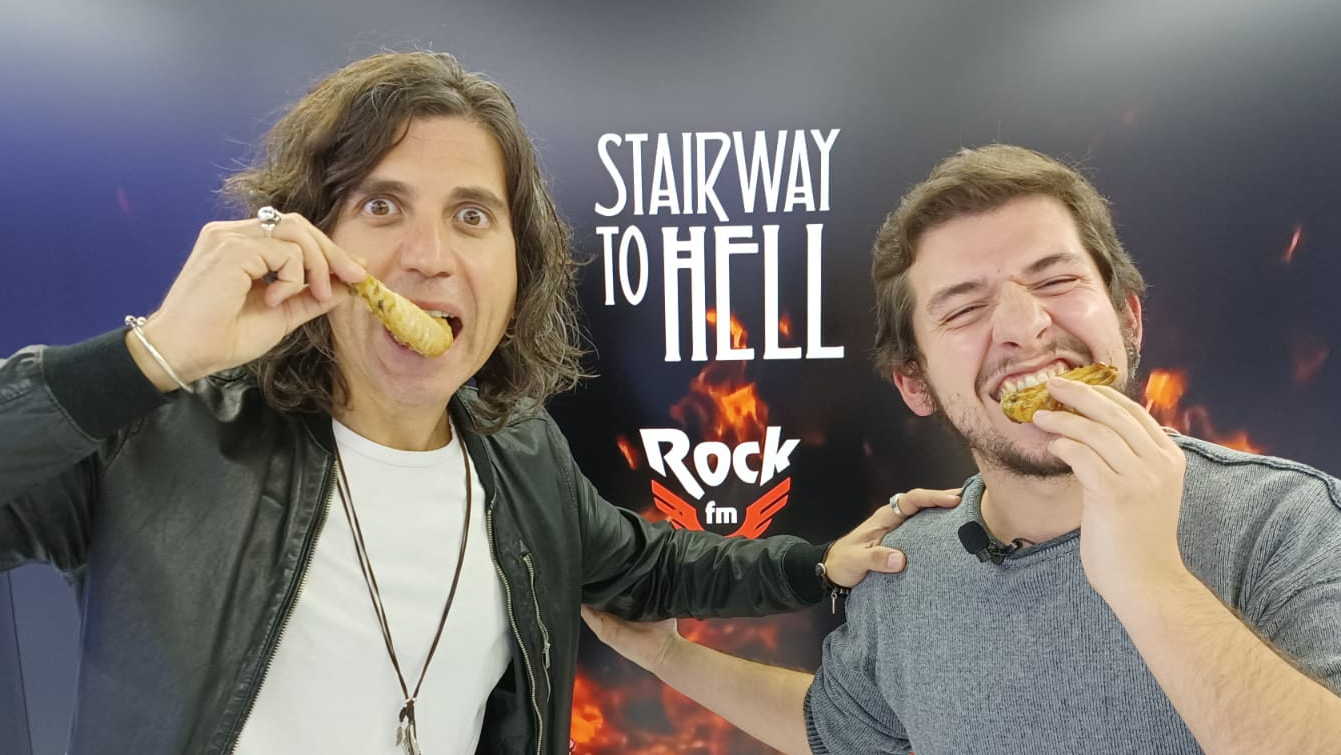 Rulo se somete al desafío más ardiente con alitas picantes... ¡esto es  Stairway to Hell! - Entrevistas - RockFM