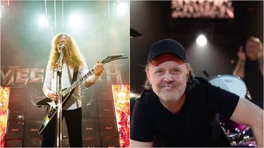 Dave Mustaine afirma que es “el macho alfa” comparado con Lars Ulrich y James Hetfield: “Él estaba inseguro”
