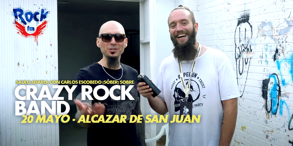 Carlos Escobedo y Saulo se preparan para el Crazy Rock Band: el show de la banda de rock más grande de España
