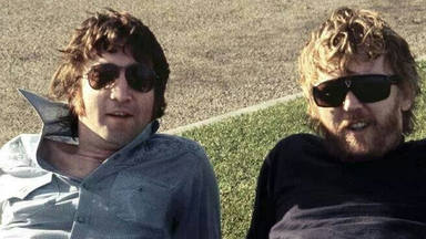 John Lennon y Harry Nilsson