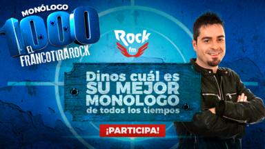 El Francotirarock cumple 1000 monólogos en RockFM: ¡cuéntanos cuál ha sido tu favorito!