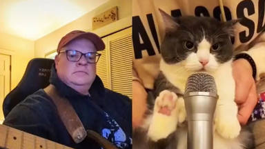 Este gato “cantando” “Crazy Train” de Ozzy Osbourne se vuelve viral: “Es Cat Sabbath”