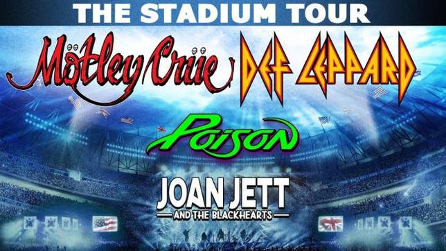 Qué pasa con &quot;The Stadium Tour&quot; con Mötley Crüe, Def Leppard o Poison? - Al  día - RockFM