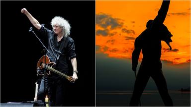 Brian May (Queen) se emociona tras tocar “Love of My Life” con el holograma de Freddie Mercury
