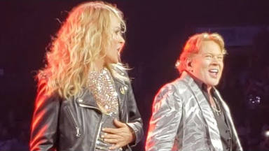 Así suenan Axl Rose y Carrie Underwood tocando "Welcome to the Jungle" de Guns N' Roses