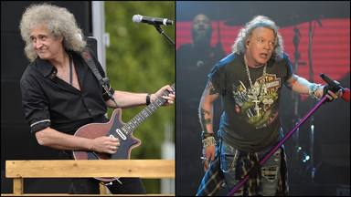 Brian May (Queen), sobre su frustrado trabajo con Guns N' Roses: “Fue una experiencia rara”
