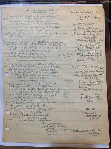 El manuscrito de Bob Dylan vendido por un precio desorbitado