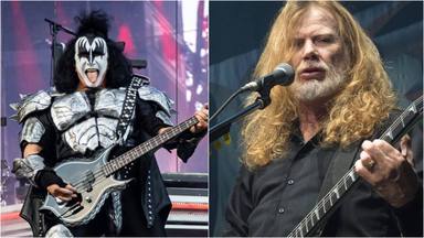 La íntima confesión de Dave Mustaine (Megadeth) sobre Gene Simmons (Kiss): "Le gusta que lo pase mal"