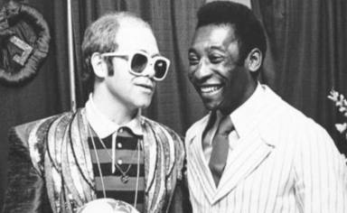 El amor por el rock de Pelé con el que quiso unir a Bono, Mick Jagger, Elton John o Paul Simon