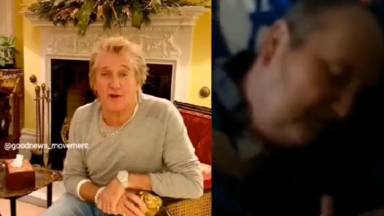 El emotivo gesto de Rod Stewart con un fan enfermo de cáncer terminal que ha emocionado al mundo