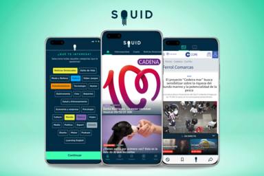 Squid News, la aplicación de noticias, podcasts y contenidos personalizados, controlados por ti