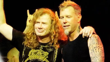 La última conversación de Dave Mustaine con James Hetfield (Metallica): "Estábamos hablando de volver..."