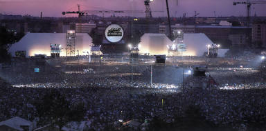 La noche que Roger Waters tocó para 400.000 personas: "Derribar el muro"