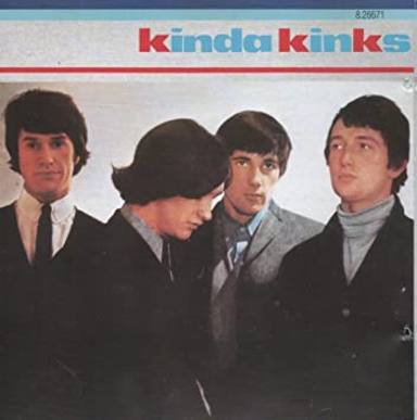 Portada de Kinda Kinks, el tercer disco de estudio de The Kinks