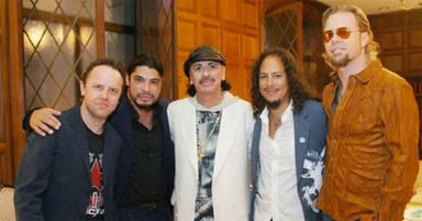 El día en el que Carlos Santana se pasó al metal: así fue su colaboración con Kirk Hammett (Metallica)